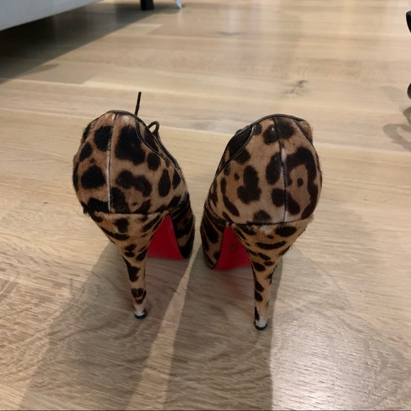 Pony hair Leapord louboutins - Picture 3 of 6